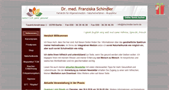 Desktop Screenshot of drschindler-berlin.de